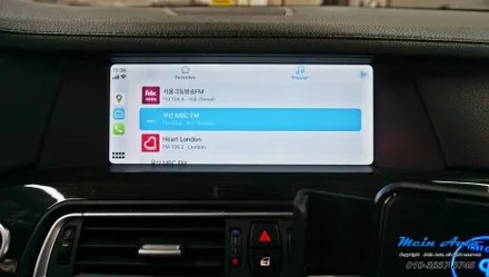 2011년 BMW 7시리즈(F01) 유무선 애플 카플레이 & 안드로이드 오토 / 경남 창원