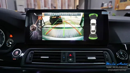 BMW 5시리즈(F10) 돌출형 12.3인치 안드로이드 올인원 설치 / 경남 창원