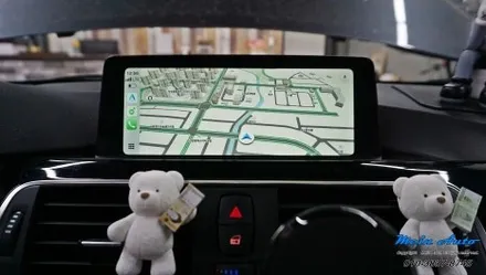BMW 3시리즈(F30) 티맵, 카카오 내비 사용을 위한 무선 애플 카플레이 & 안드로이드 오토 설치 / 경남 창원