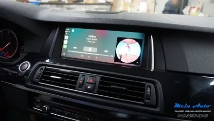 BMW 5시리즈(F10) 무선 애플 카플레이 & 안드로이드 오토 설치 / 경남 창원