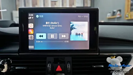 아우디 A6(C7) 40TDI 애플 카플레이 & 안드로이드 오토 / 경남 창원