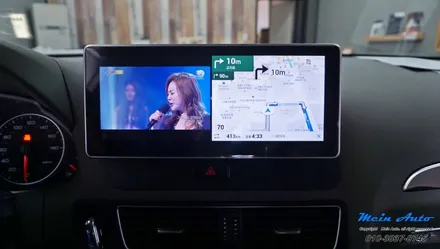 아우디 Q5(8R) 10.25”안드로이드 올인원, 순정형 후방카메라 / 경남 창원