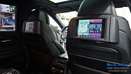 2009년 BMW 740Li(F02) JY-Z1 아틀란 셋탑 네비게이션, 순정 HUD 연동, 순정 후석 모니터 연동 / 경남 창원