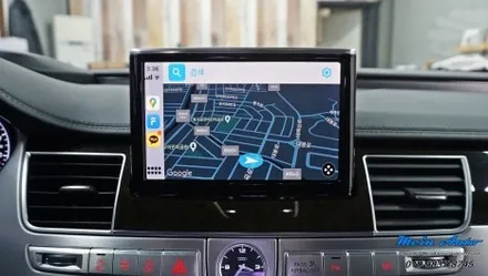 2015년 아우디 A8(D4) 유무선 애플 카플레이 & 안드로이드 오토, 아이나비 Z8000 블랙박스 / 경남 창원