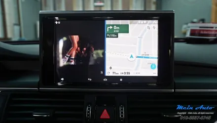 2016년 아우디 A6(C7) 안드로이드 네비게이션 M2C-200A 셋탑 / 경남 창원
