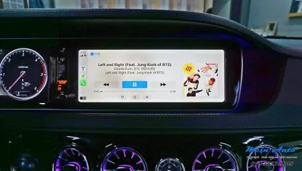벤츠 S클래스(W222) 티맵, 카카오 내비 사용을 위한 애플 카플레이 & 안드로이드 오토 설치