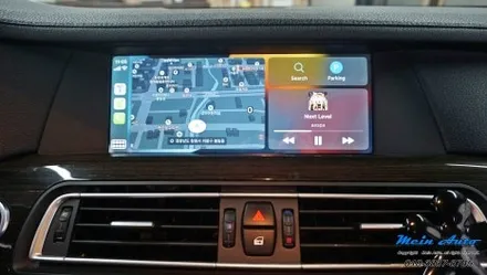 BMW 7시리즈(F01, F02) 유무선 겸용 애플 카플레이 & 안드로이드 오토 설치