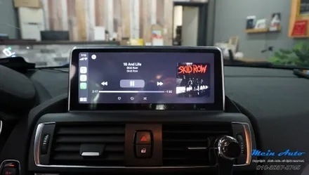 BMW 1시리즈(F20) 118d 10.25인치 애플 카플레이 & 안드로이드 오토 터치 모니터 설치
