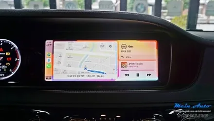 벤츠 S클래스(W222) 유선 무선 겸용 애플 카플레이 & 안드로이드 오토 설치