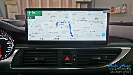 아우디 A7(4G8) 12.3인치 안드로이드 올인원 설치 / 경남 창원