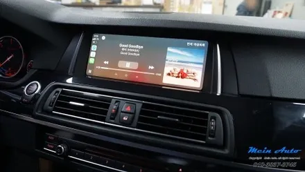 BMW 5시리즈(F10) 무선 애플 카플레이 & 안드로이드 오토 설치 / 경남 창원