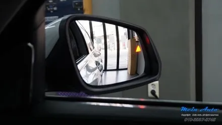 BMW 7시리즈(F01, F02) 후측방 경보 장치 BSA, 옵틱글래스 광각 미러 설치 / 경남 창원