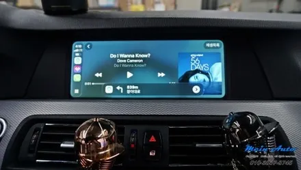 BMW 5시리즈(F10) 무선 애플 카플레이 & 안드로이드 오토 설치 / 경남 창원
