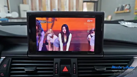 아우디 A6(C7) 안드로이드 셋탑 M2C-200A 카블릿 인스톨 / 경남 창원