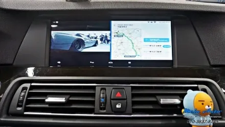 2010년 BMW 528i(F10) 안드로이드 셋탑 M2C-200A, 순정 HUD 연동 / 경남 창원