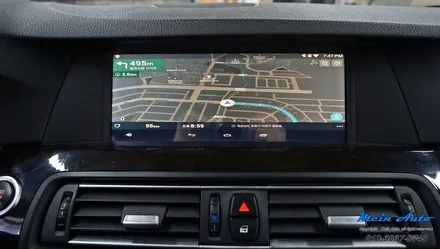 2011년 BMW 528i(F10) 안드로이드 셋탑 네비게이션 M2C-200A / 경남 창원