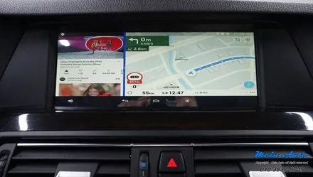 2014년 BMW 5시리즈(F10) 안드로이드 네비게이션 M2C-200A 셋탑 / 경남 창원