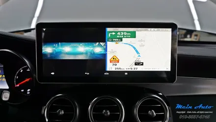 2017 벤츠 C253 GLC클래스 쿠페 국산 12.3인치 모니터, 안드로이드 네비게이션 M2C-200A / 경남 창원