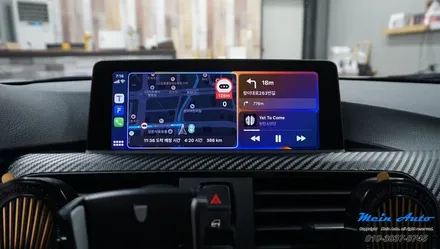 2012년 BMW F30 3시리즈 유무선 겸용 애플 카플레이 & 안드로이드 오토 / 경남 창원