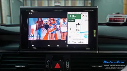 2016년 아우디 A6(C7) 안드로이드 네비게이션 M2C-200A 셋탑 / 경남 창원