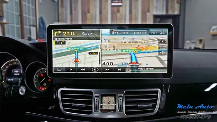 2015년 벤츠 E클래스(W212) 국산 12.3인치 모니터, 안드로이드 네비게이션 M2C-200A / 경남 창원