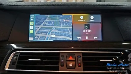 BMW 7시리즈(F01, F02) 유무선 겸용 애플 카플레이 & 안드로이드 오토 설치