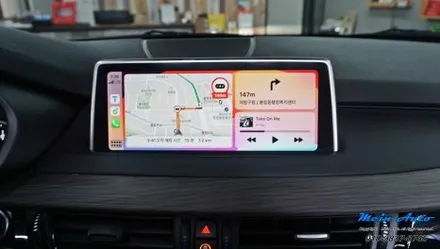 BMW X5(F15) 유무선 겸용 애플 카플레이 & 안드로이드 오토 설치