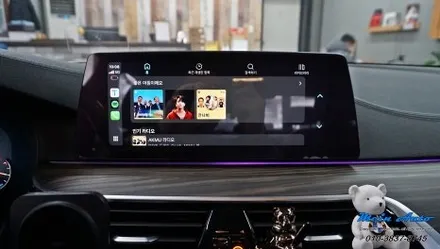 BMW 520d(G30) 애플 카플레이 사용을 위한 순정 활성화 코딩 / 경남 창원