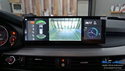 BMW X5(F15) 14.9인치 와이드 스크린 안드로이드 올인원 설치 / 경남 창원