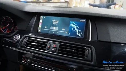 BMW 5시리즈(F10) 무선 애플 카플레이 & 안드로이드 오토 설치 / 경남 창원