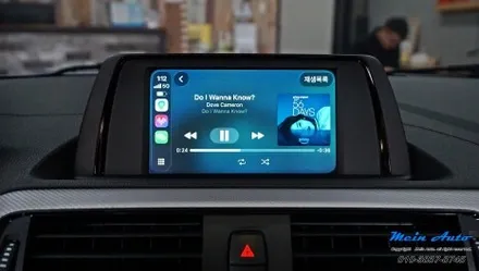 BMW 118d(F20) 애플 카플레이 순정 활성화 코딩 티맵, 카카오 내비, 네이버 지도 사용 / 경남 창원