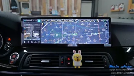 BMW 5시리즈(F10) 14.9인치 안드로이드 올인원 설치 / 경남 창원