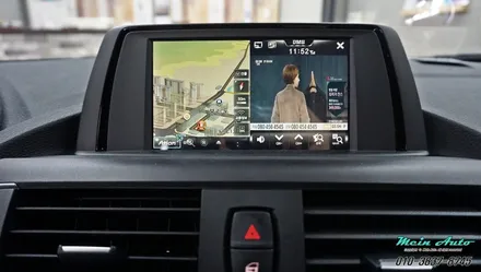 BMW 118d(F20) 아틀란 3D 터치 네비게이션 아이머큐리 CSS3 매립 장착 / 경남 창원
