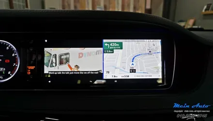 벤츠 S클래스(W222) S500 안드로이드 셋탑 M2C-200A 플러스 / 경남 창원