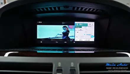 BMW 750Li(E66) 안드로이드 셋탑 M2C-200A 시공, 순정 후석모니터 연동 / 경남 창원