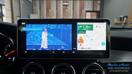 벤츠 GLC250d(X253) 국산 12.3인치 모니터, M2C-200A 플러스 / 경남 창원