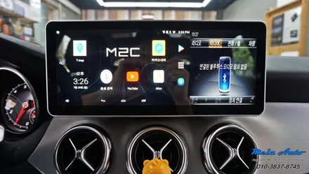 2019년 벤츠 GLA클래스(X156) 12.3인치 모니터, M2C-200A / 경남 창원