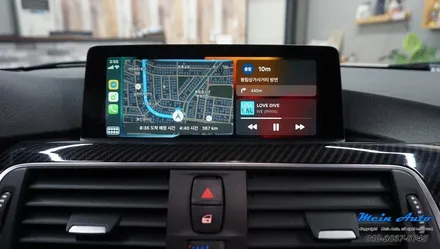2016년 BMW 3시리즈(F30) 애플 카플레이 & 안드로이드 오토 / 경남 창원