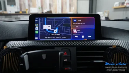 2012년 BMW F30 3시리즈 유무선 겸용 애플 카플레이 & 안드로이드 오토 / 경남 창원