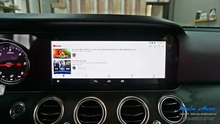 벤츠 E클래스(W213) 안드로이드 네비게이션 M2C-200A 플러스 설치