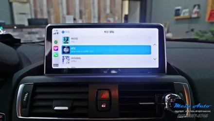 BMW 1시리즈(F20) 118d 10.25인치 애플 카플레이 & 안드로이드 오토 터치 모니터 설치