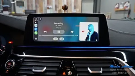 BMW 5시리즈(G30) 안드로이드 오토 사용을 위한 카플레이 모듈 설치 / 경남 창원