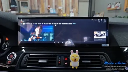 BMW 5시리즈(F10) 14.9인치 안드로이드 올인원 설치 / 경남 창원
