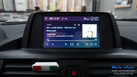 BMW 118d(F20) 아틀란 V5, HD DMB, 스마트폰 미러링까지 다되는 제이와이 커스텀 JY-Z1 프리미엄 네비게이션 장착 / 경남 창원