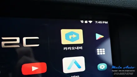 BMW 5시리즈(F10) 528i 안드로이드 셋탑 M2C-200A 카블릿 + 순정 HUD 연동 / 경남 창원