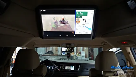 기아 더 뉴 카니발 하이리무진 안드로이드 셋탑 M2C-200A 시공 / 경남 창원