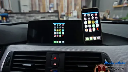 BMW 3시리즈(F30) 고화질 애플 카플레이(CarPlay) 설치 / 경남 창원