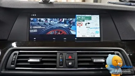 2010년 BMW 528i(F10) 안드로이드 셋탑 M2C-200A, 순정 HUD 연동 / 경남 창원
