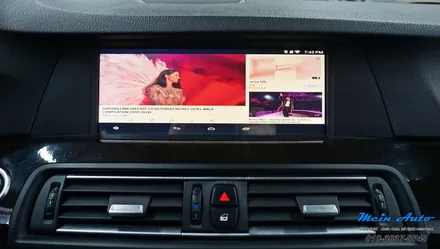 2011년 BMW 528i(F10) 안드로이드 셋탑 네비게이션 M2C-200A / 경남 창원