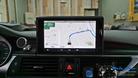 아우디 A7(4G8) 안드로이드 네비게이션 M2C-200A 카블릿 설치